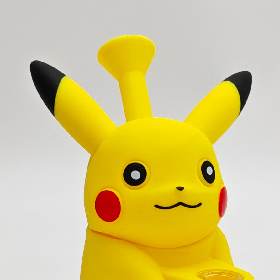 6" Cartoon Character Silicone Bong