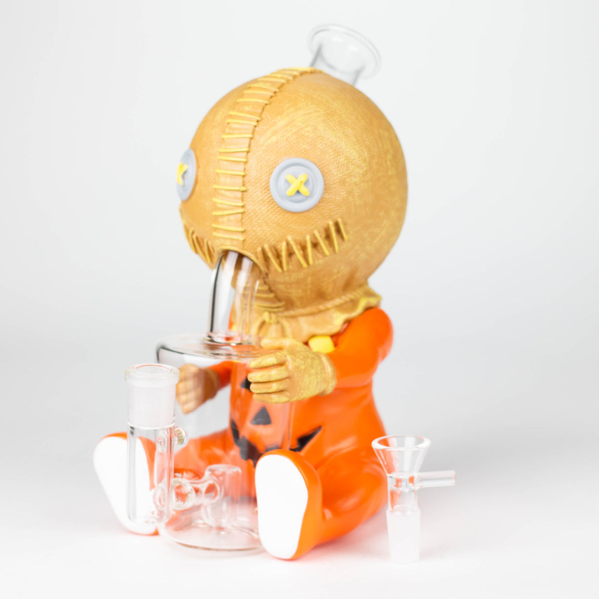 9.8" Pumpkin Ghost Baby Vinyl Water Pipe