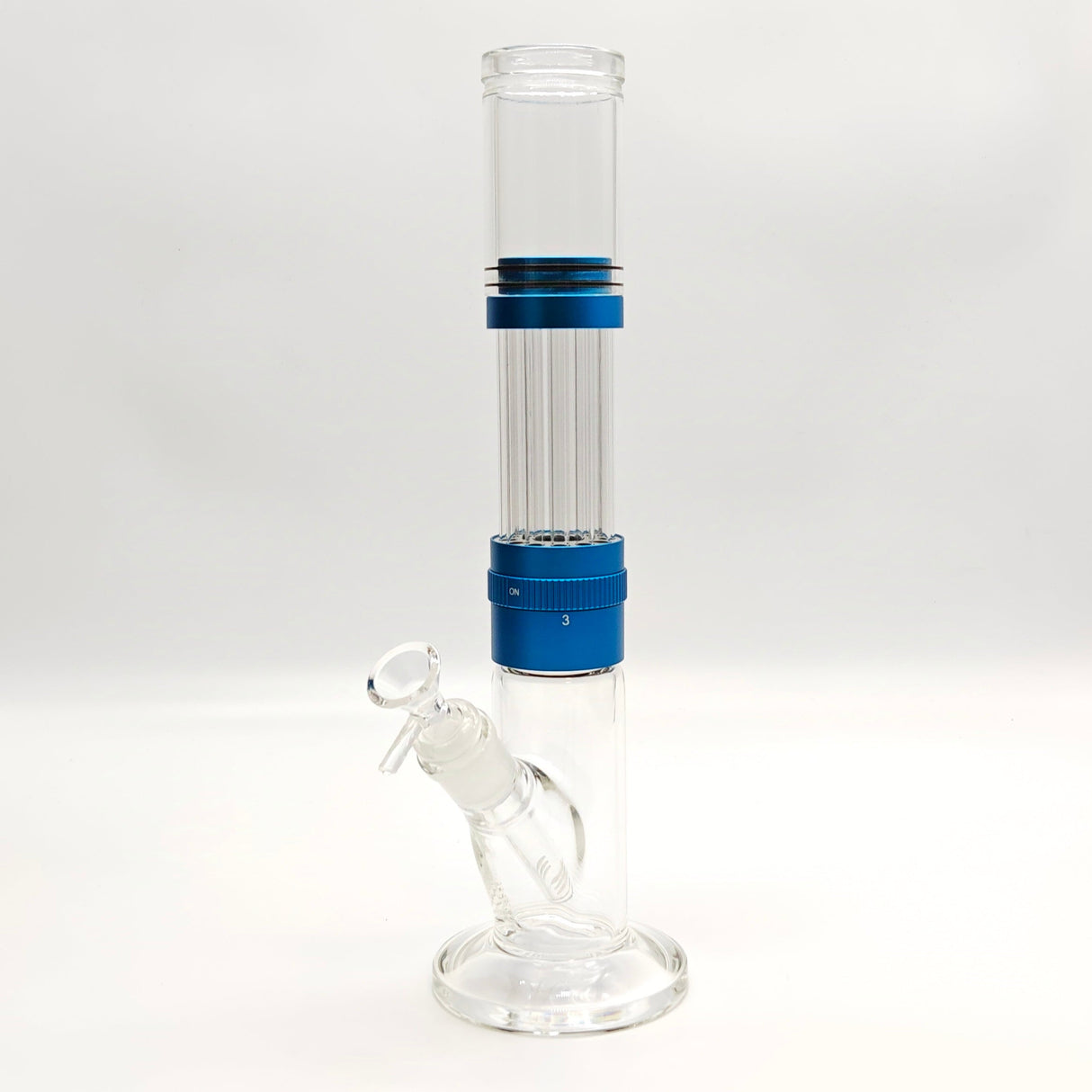 13.5" Detachable Airflow Straight Shooter Bong with 12 Tubes