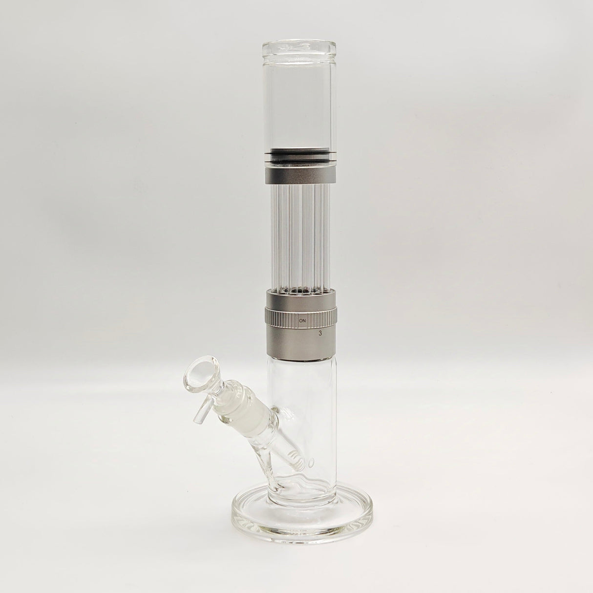 13.5" Detachable Airflow Straight Shooter Bong with 12 Tubes