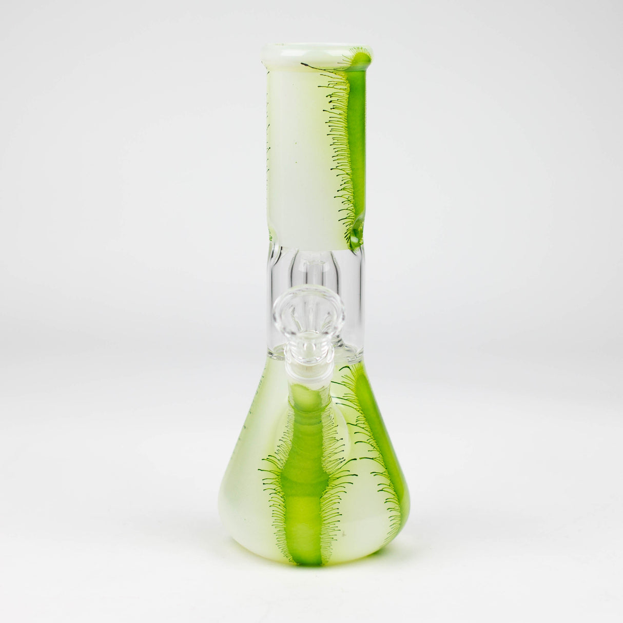 8" Assorted Single Dome Perc Beaker Bong