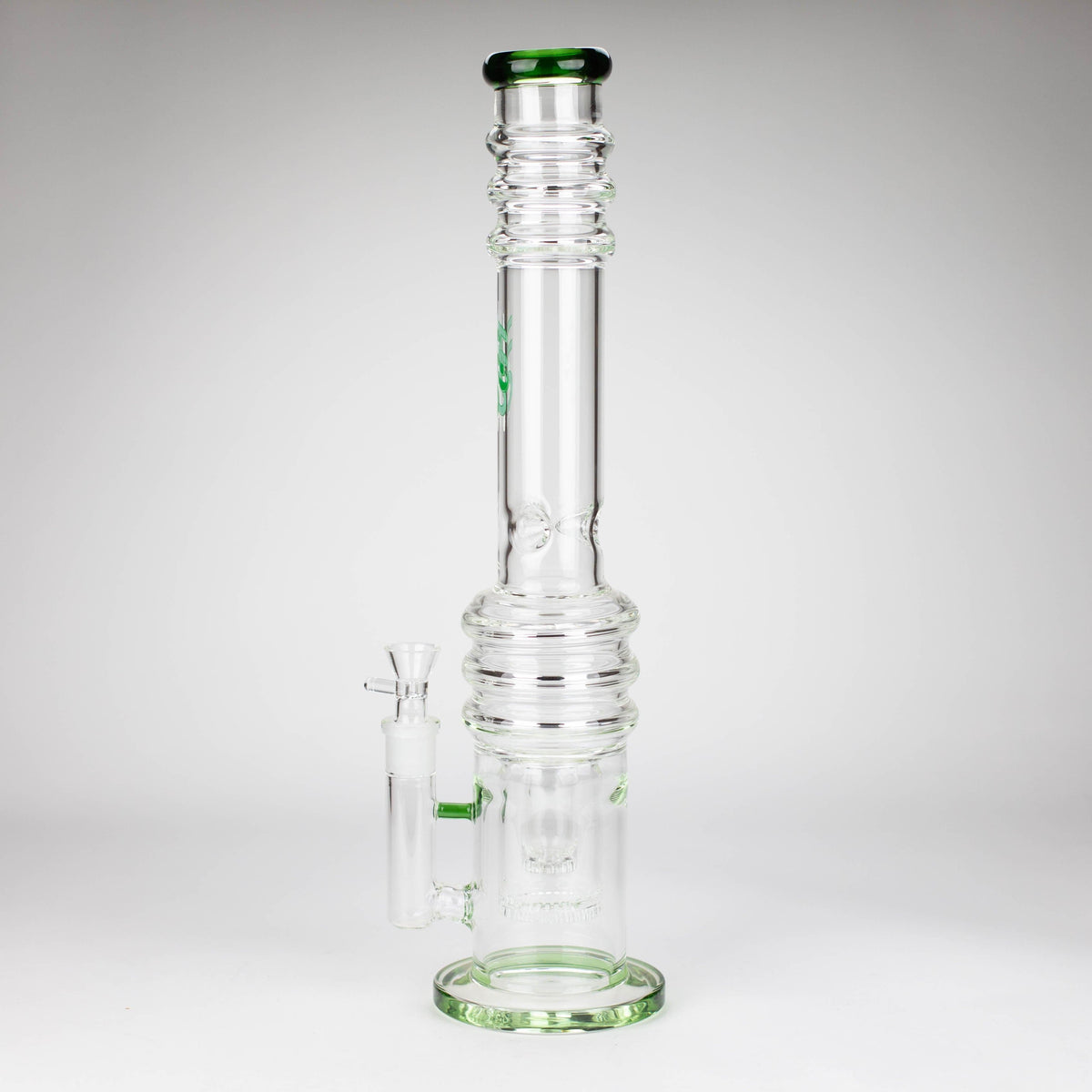 Canadian Distributor Glass Bong H2O 18" Double Honeycomb 7mm Stemless Glass Bong H2O 18" Double Honeycomb 7mm Glass Bong | Canada