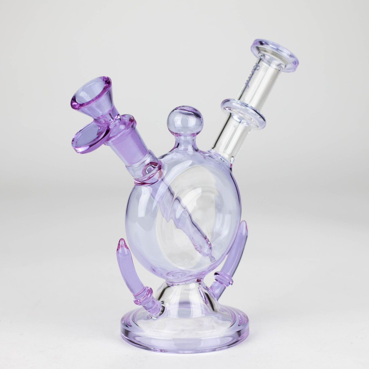 Canadian Distributor Glass Bong Soul Glass 7" Bent Neck Stemless Diffuser Glass Bong Soul Glass 7" Bent Neck Stemless Bong | Canada