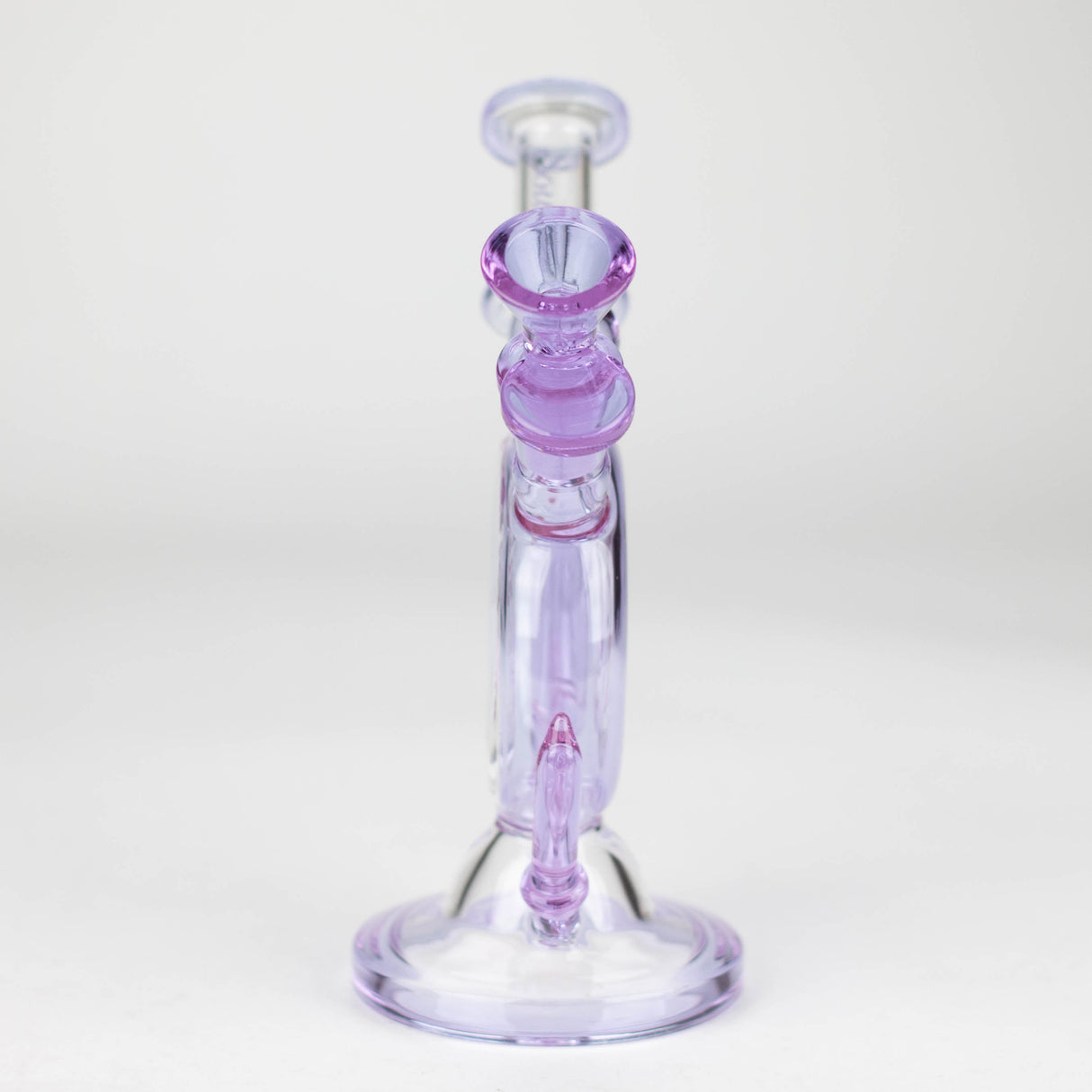Bang en verre Soul Glass 7" avec diffuseur sans tige et col courbé