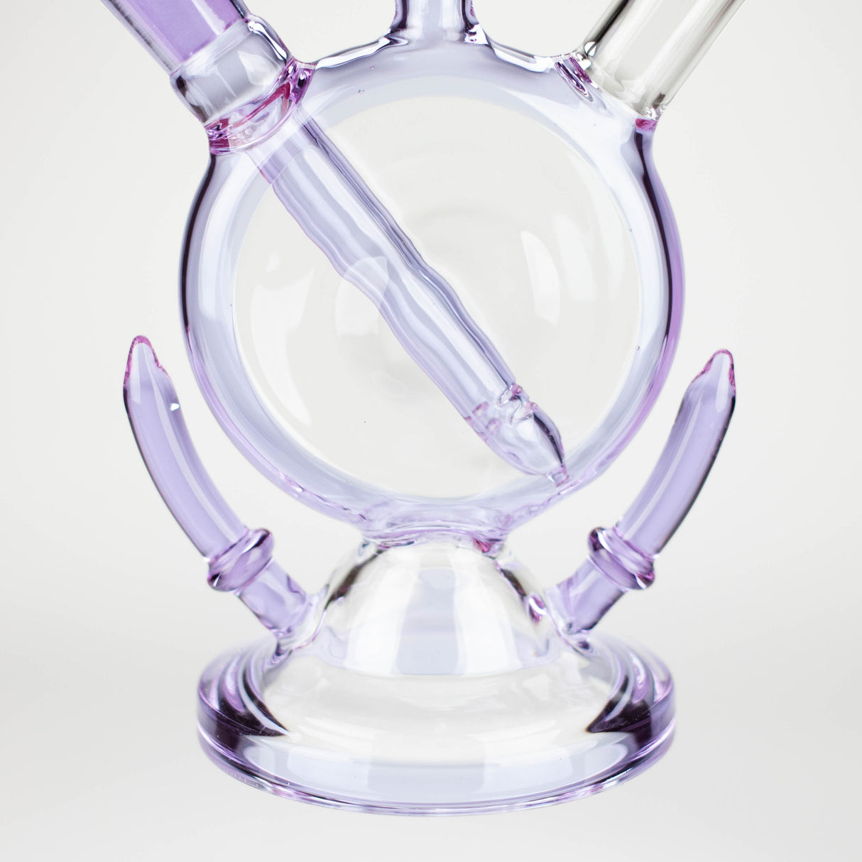 Bang en verre Soul Glass 7" avec diffuseur sans tige et col courbé