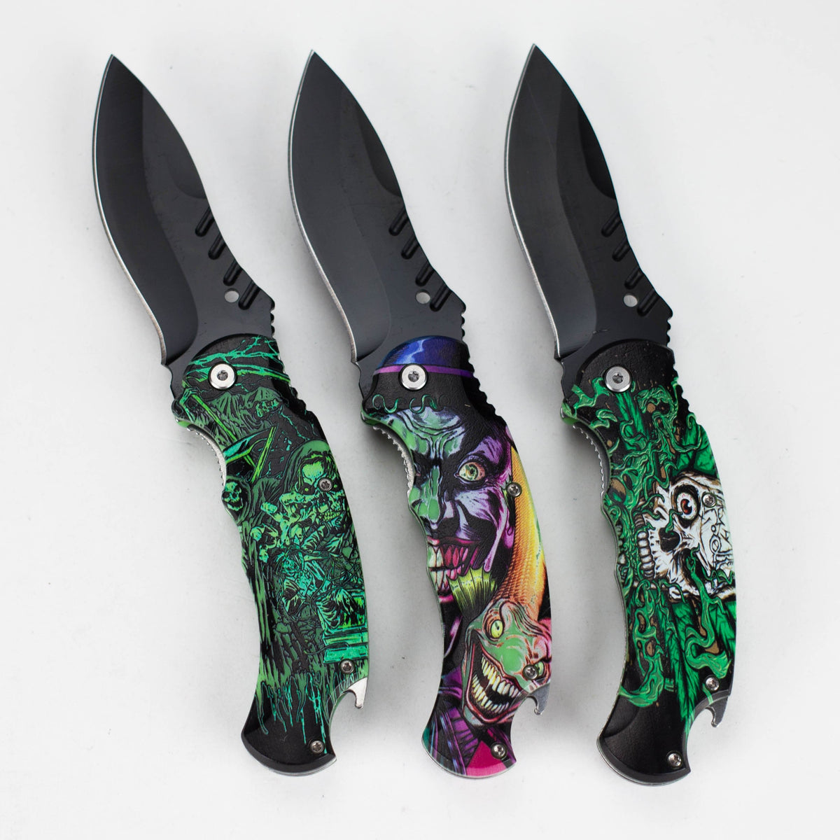 JJ Distribution Folding Knife Phantom Fang Foldable Pocket Knife Phantom Fang Foldable Pocket Knife