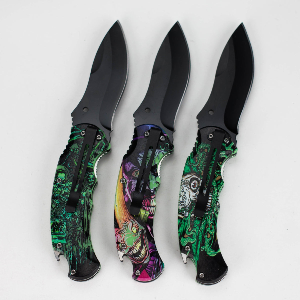 JJ Distribution Folding Knife Phantom Fang Foldable Pocket Knife Phantom Fang Foldable Pocket Knife