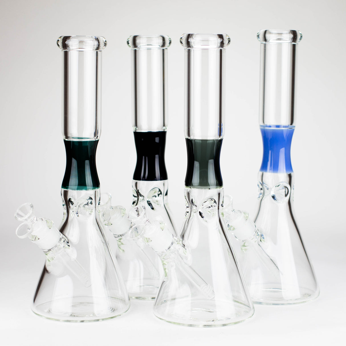 14" Borosilicate Beaker Bong with Ice Catcher