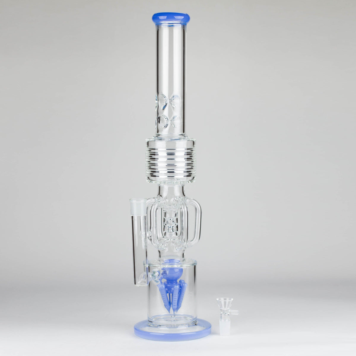 Canadian Distributor Glass Bong 20" Glass Recycler Water Bong 20" Glass Recycler Water Bong | Large Bong Canada