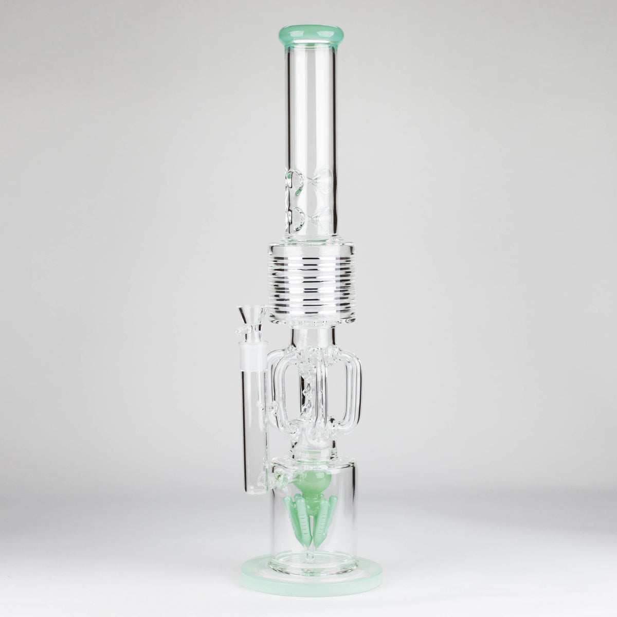 Canadian Distributor Glass Bong 20" Glass Recycler Water Bong 20" Glass Recycler Water Bong | Large Bong Canada