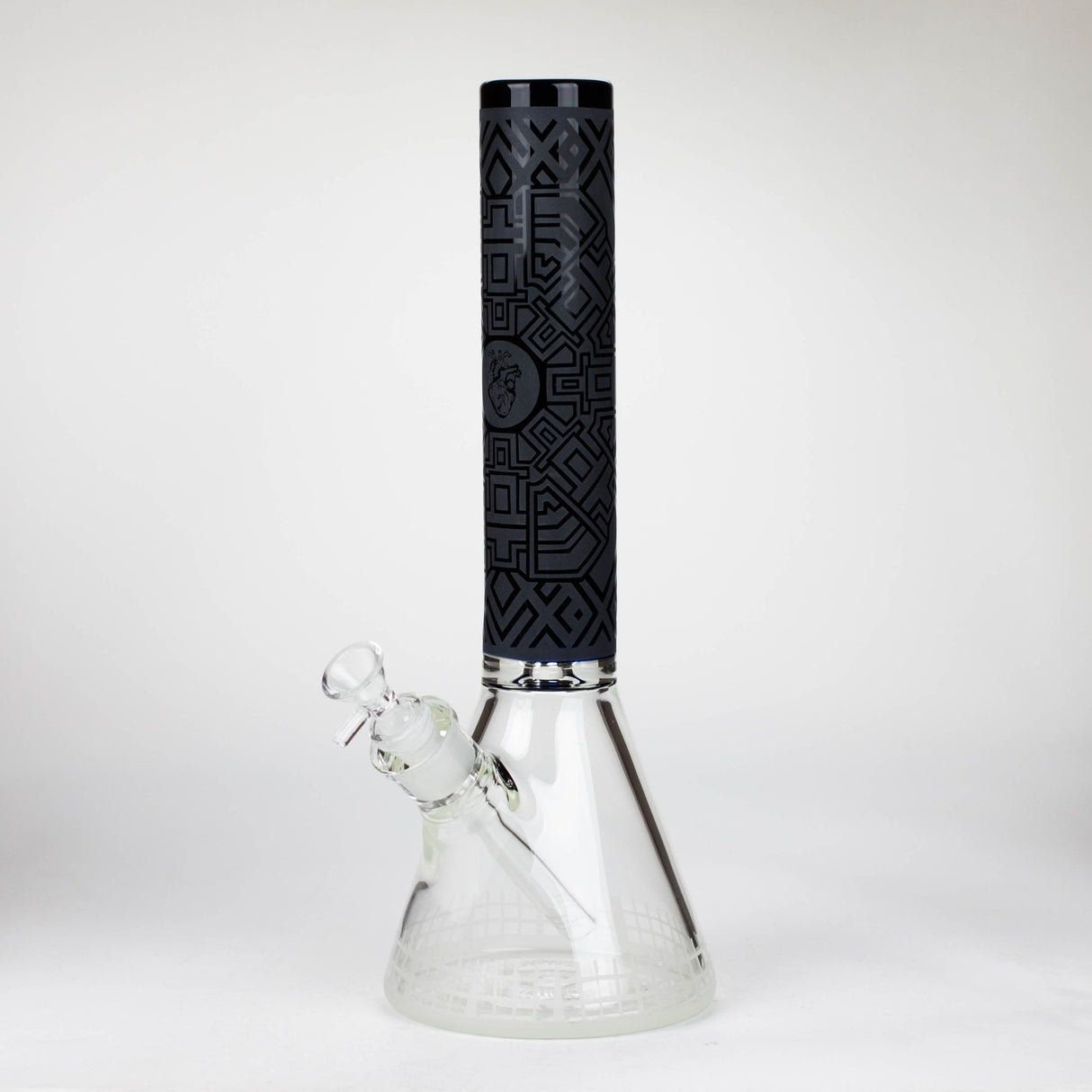 14" Beaker Base Glass Bong with 6.25" Downstem