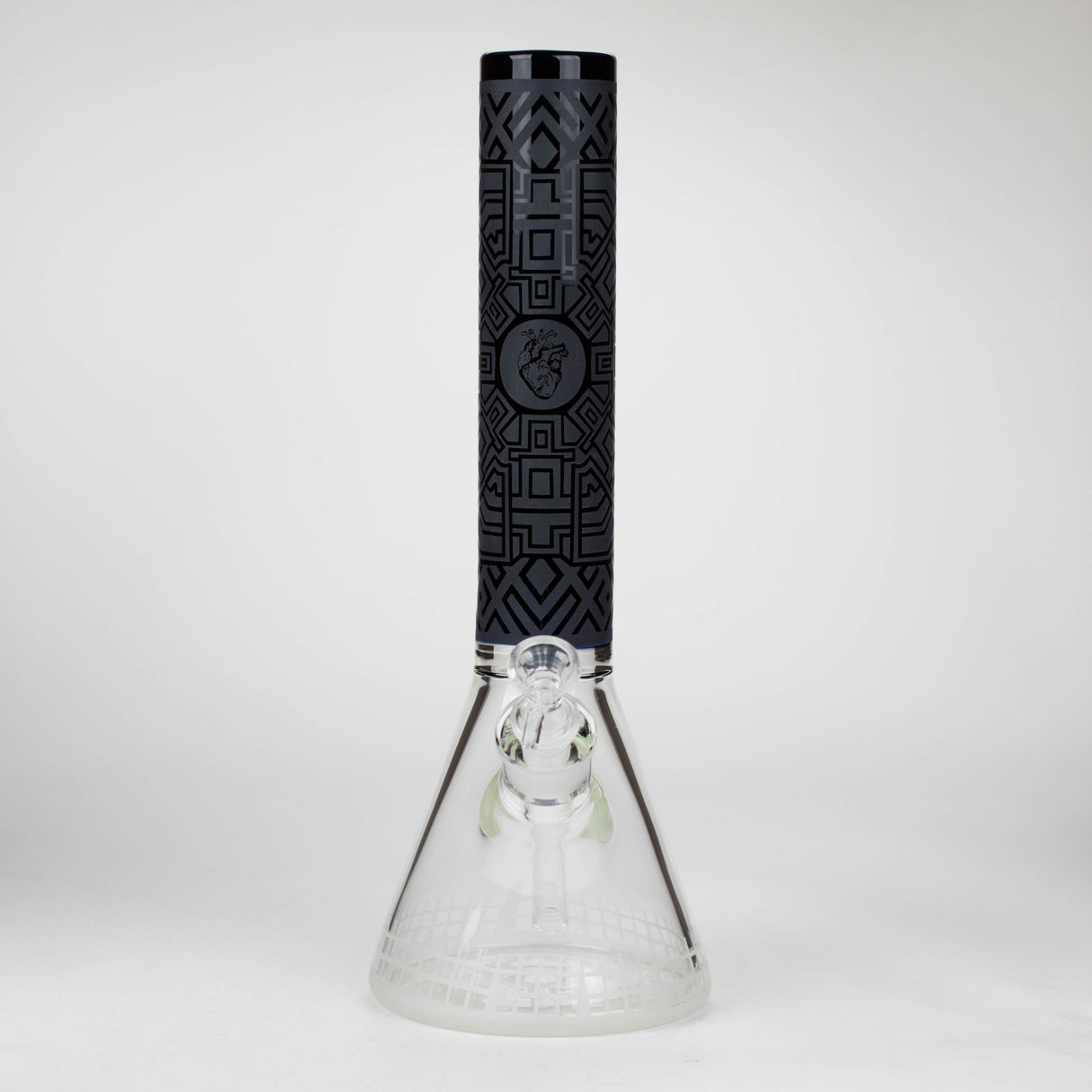 14" Beaker Base Glass Bong with 6.25" Downstem