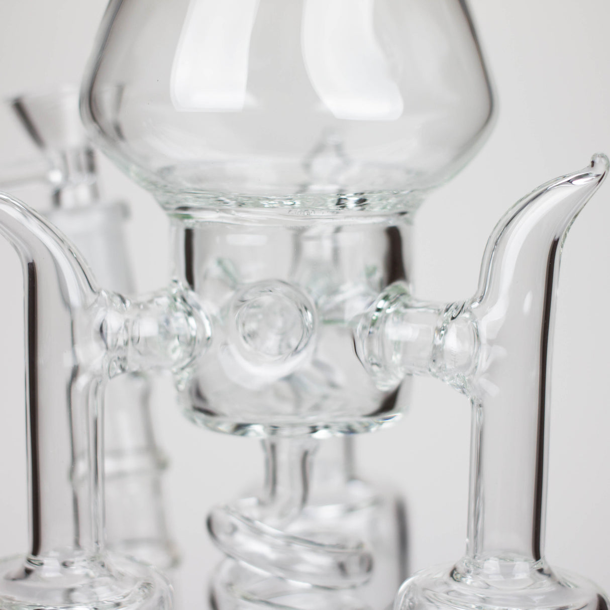 20" Coil Glass Recycler Bong