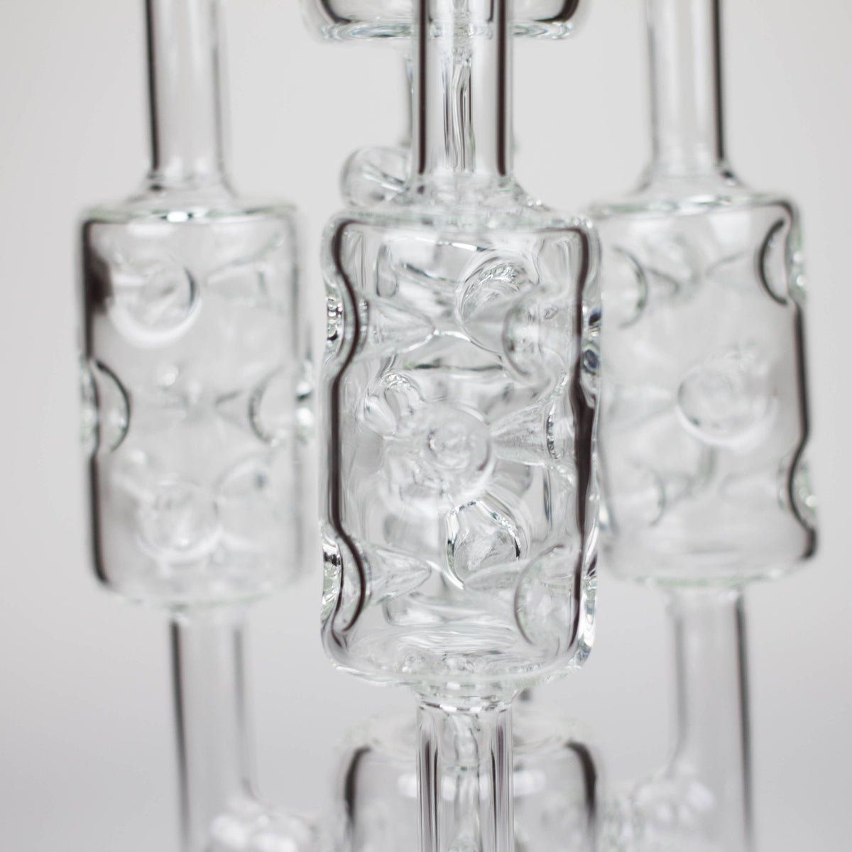 Canadian Distributor Glass Bong 20" Coil Glass Recycler Bong 20" Coil Glass Recycler Bong | Large Bong Canada