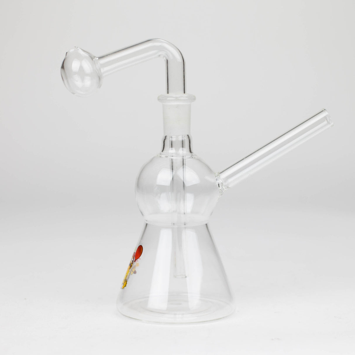 6.5" Sticker Glass Oil Rig with 14 mm Joint
