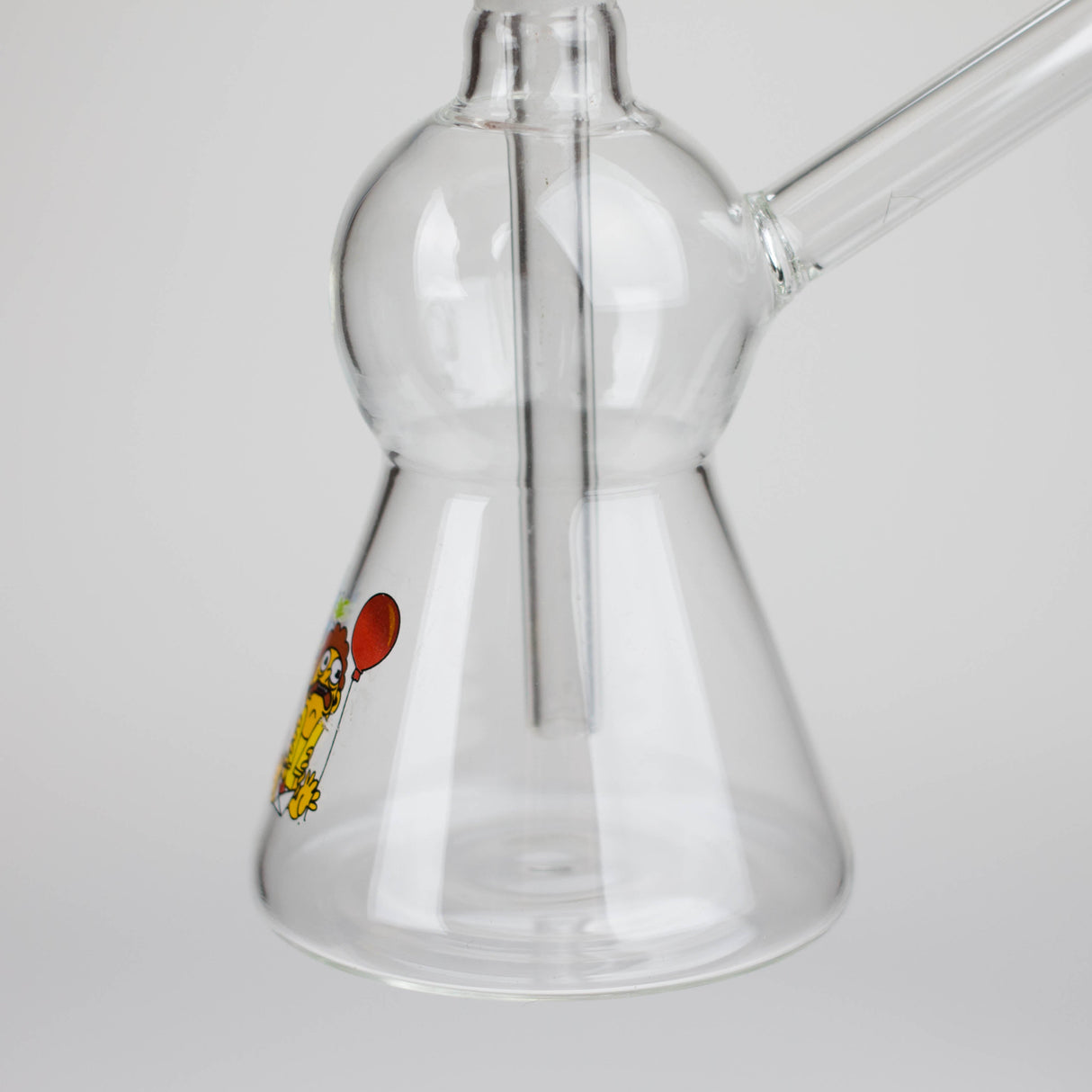 6.5" Sticker Glass Oil Rig with 14 mm Joint