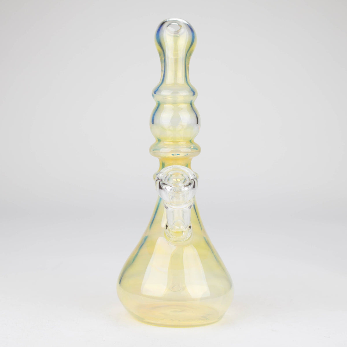 Bongzie Smokes Glass Bong 9" Bent Neck Fixed Diffuser Bong 9" Bent Neck Fixed Diffuser Bong | Canada