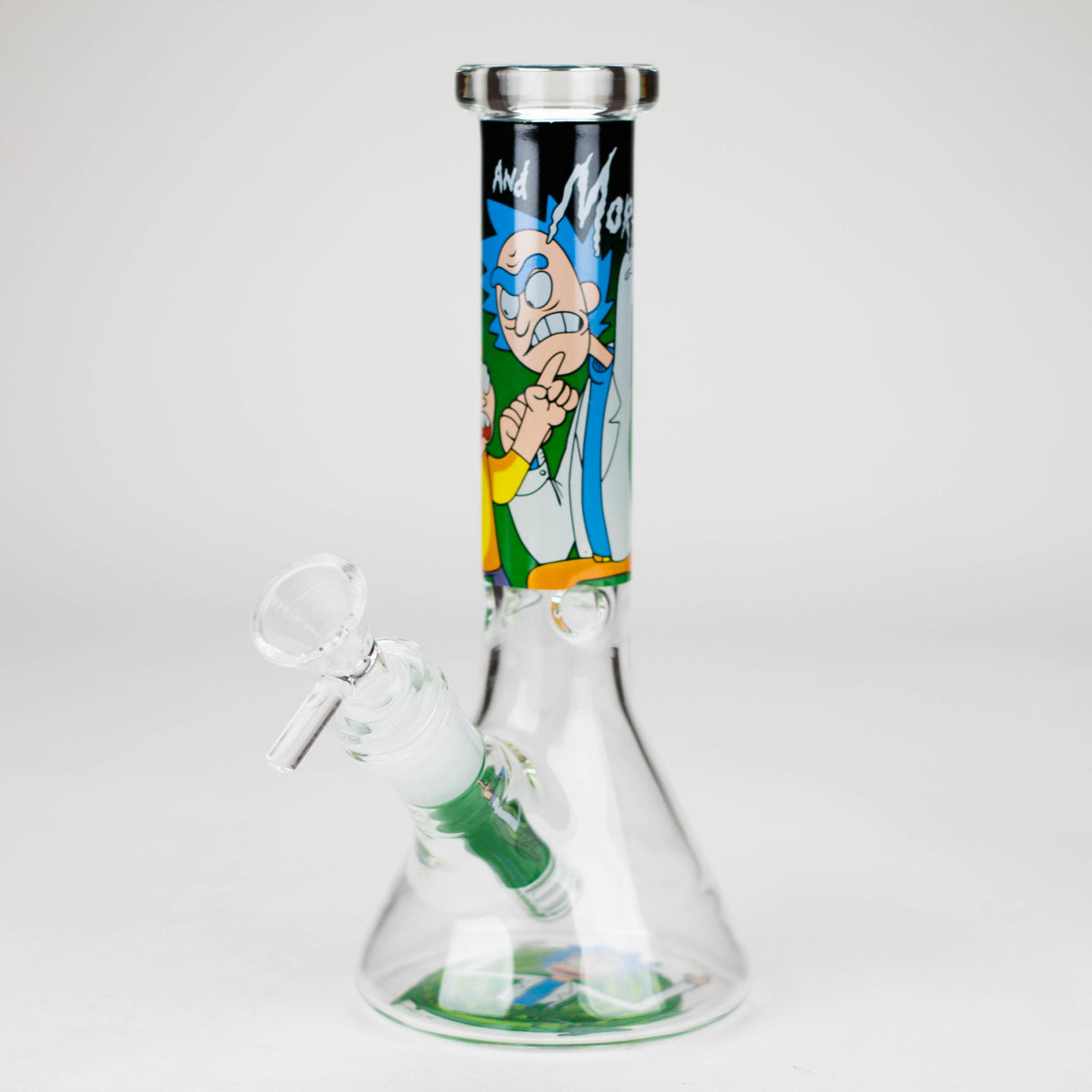 7.5" Portal Scientist Graphic Beaker Bong