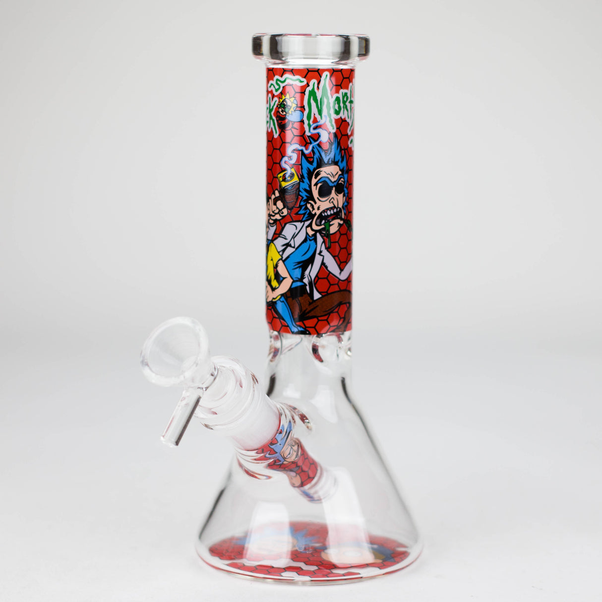 7.5" Portal Scientist Graphic Beaker Bong