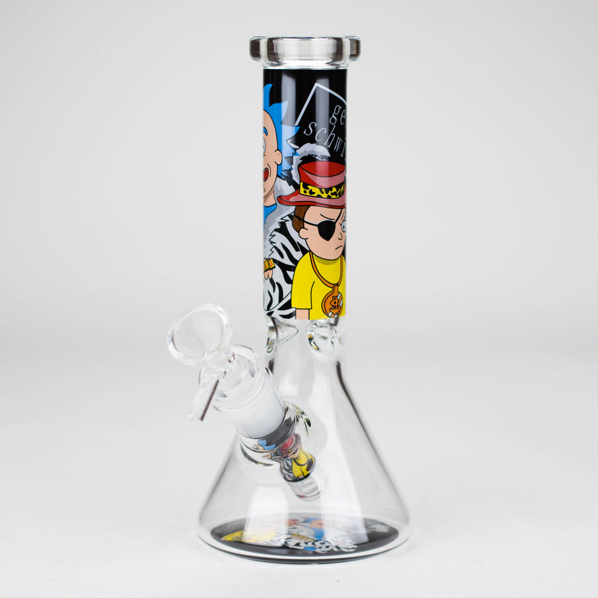 7.5" Portal Scientist Graphic Beaker Bong