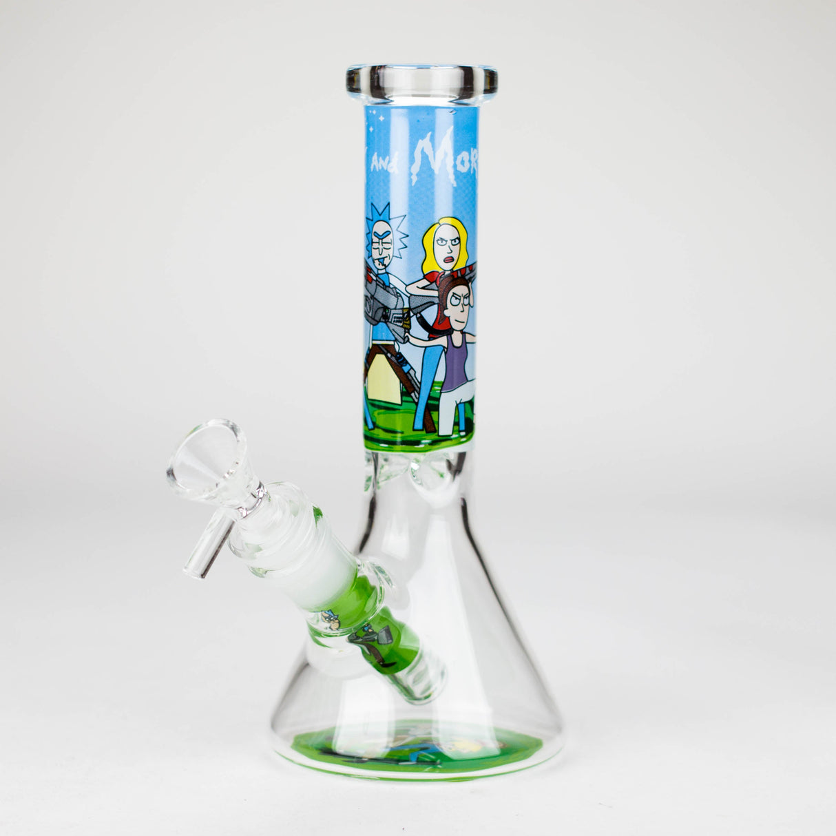7.5" Portal Scientist Graphic Beaker Bong