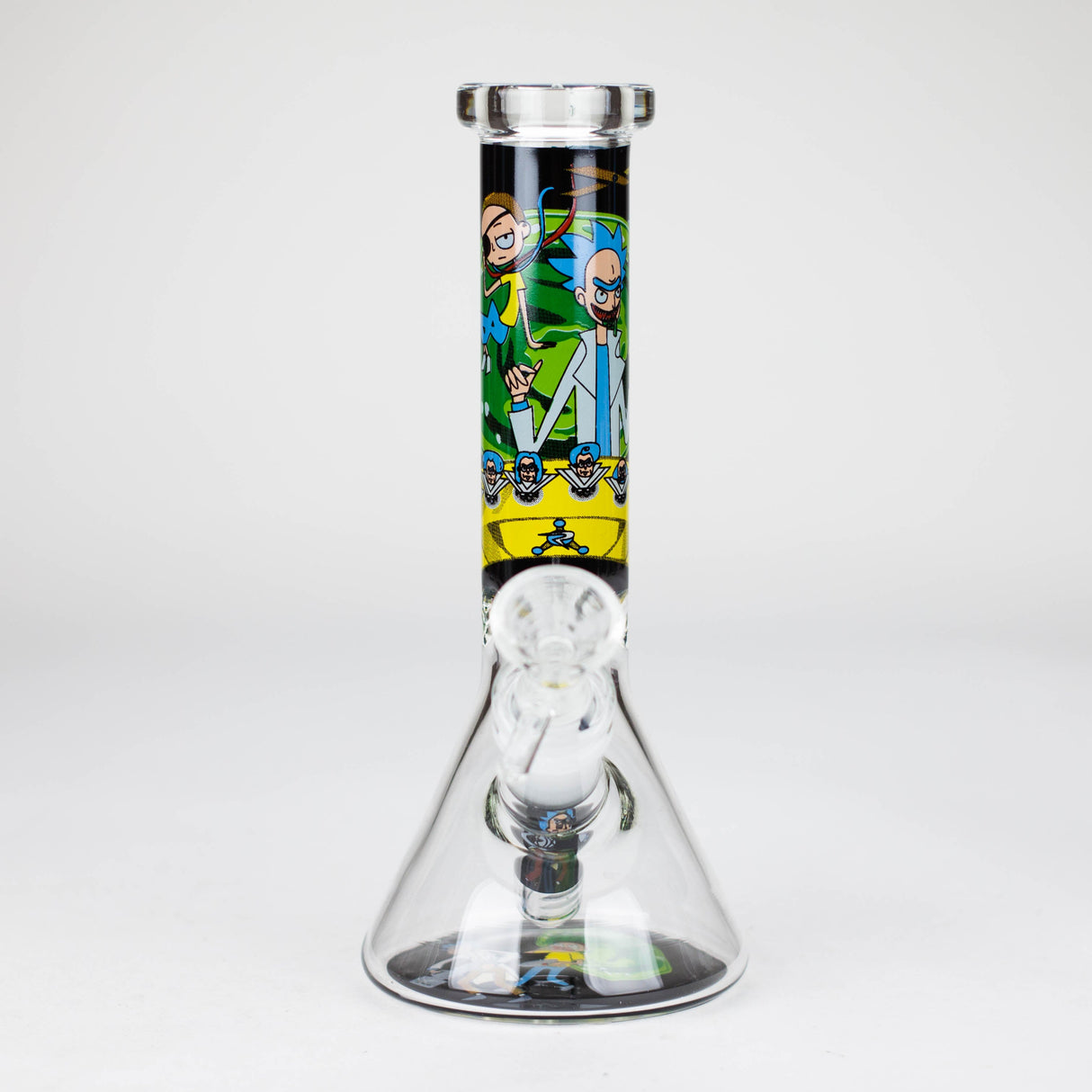 7.5" Portal Scientist Graphic Beaker Bong