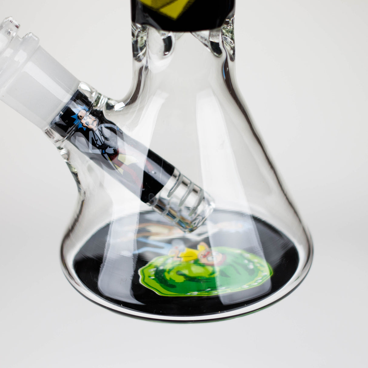 7.5" Portal Scientist Graphic Beaker Bong