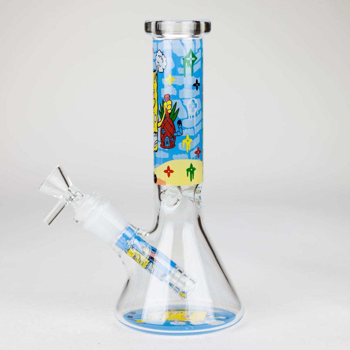 7.5" Undersea Sponge Cartoon Beaker Bong
