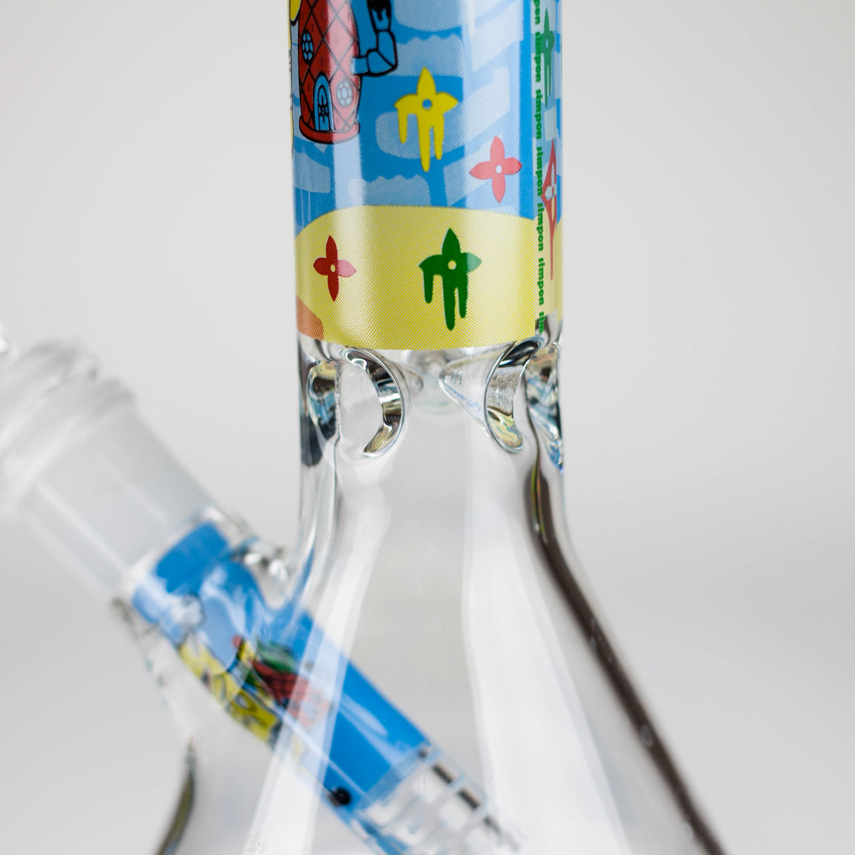 7.5" Undersea Sponge Cartoon Beaker Bong