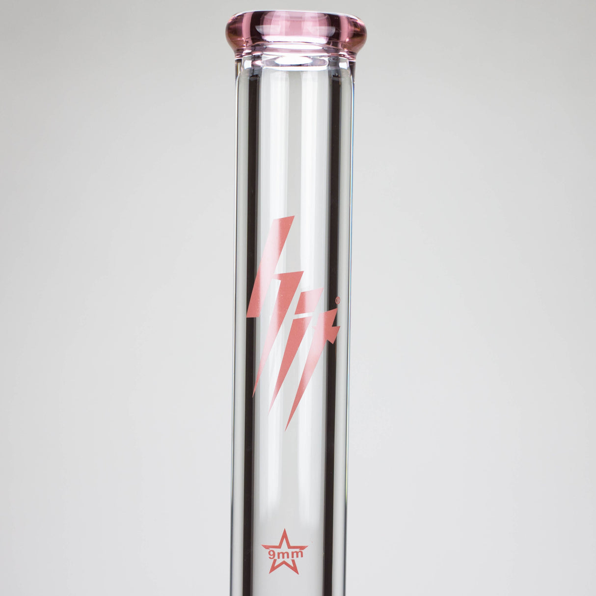 HIT Bang en verre de 20 po (50,8 cm) de 9 mm d'épaisseur
