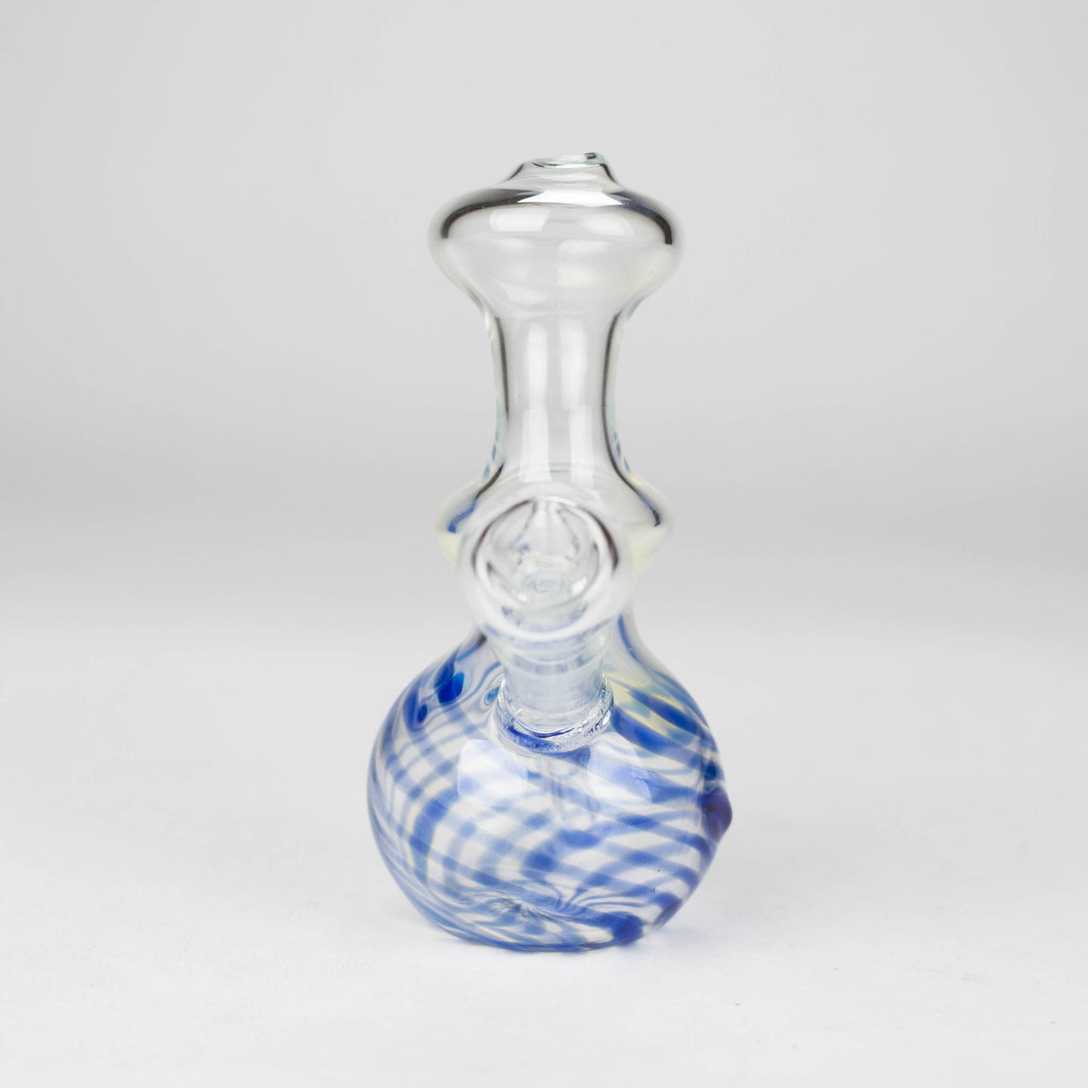 5" Fancy Mini Bong with Fixed Stem Diffuser