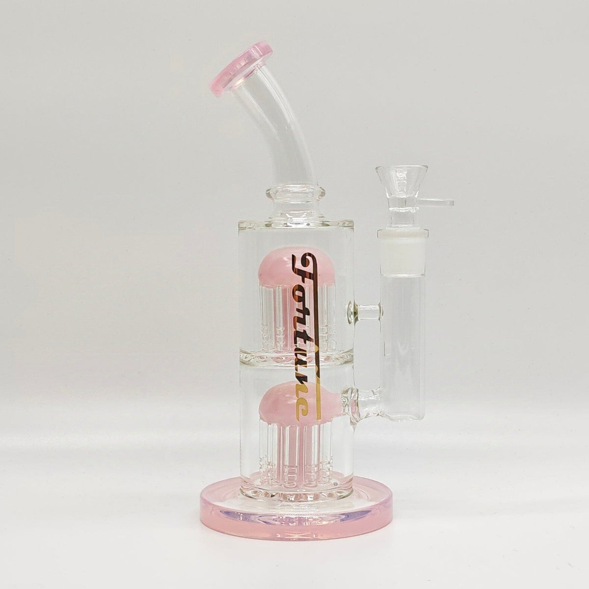Fortune Dab Rig Fortune 10" Double 10-Arm Tree Perc Rig Fortune 10" Double Tree Perc Chamber Rig