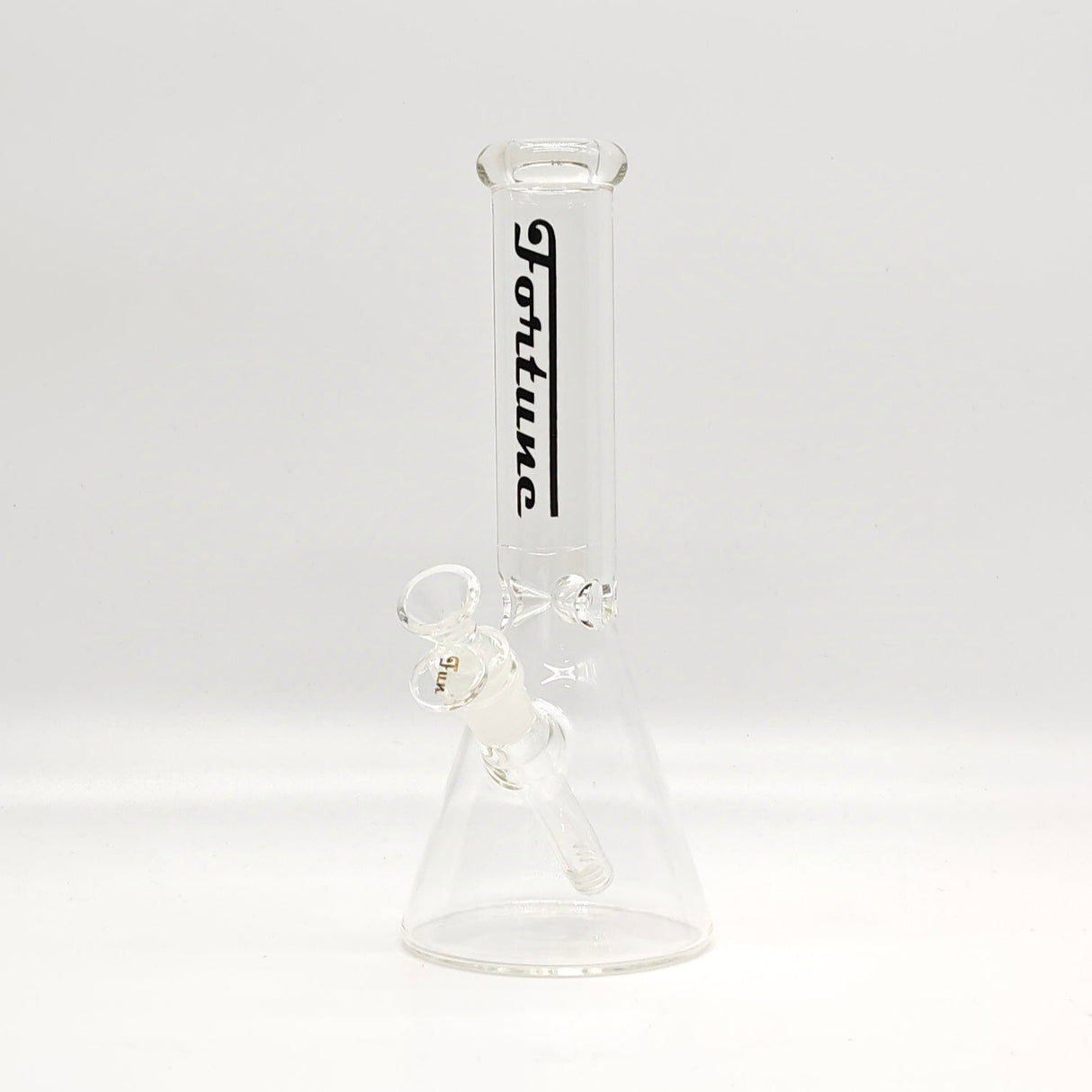 Fortune 10" Colour Accent 4mm Ice Catcher Beaker Bong