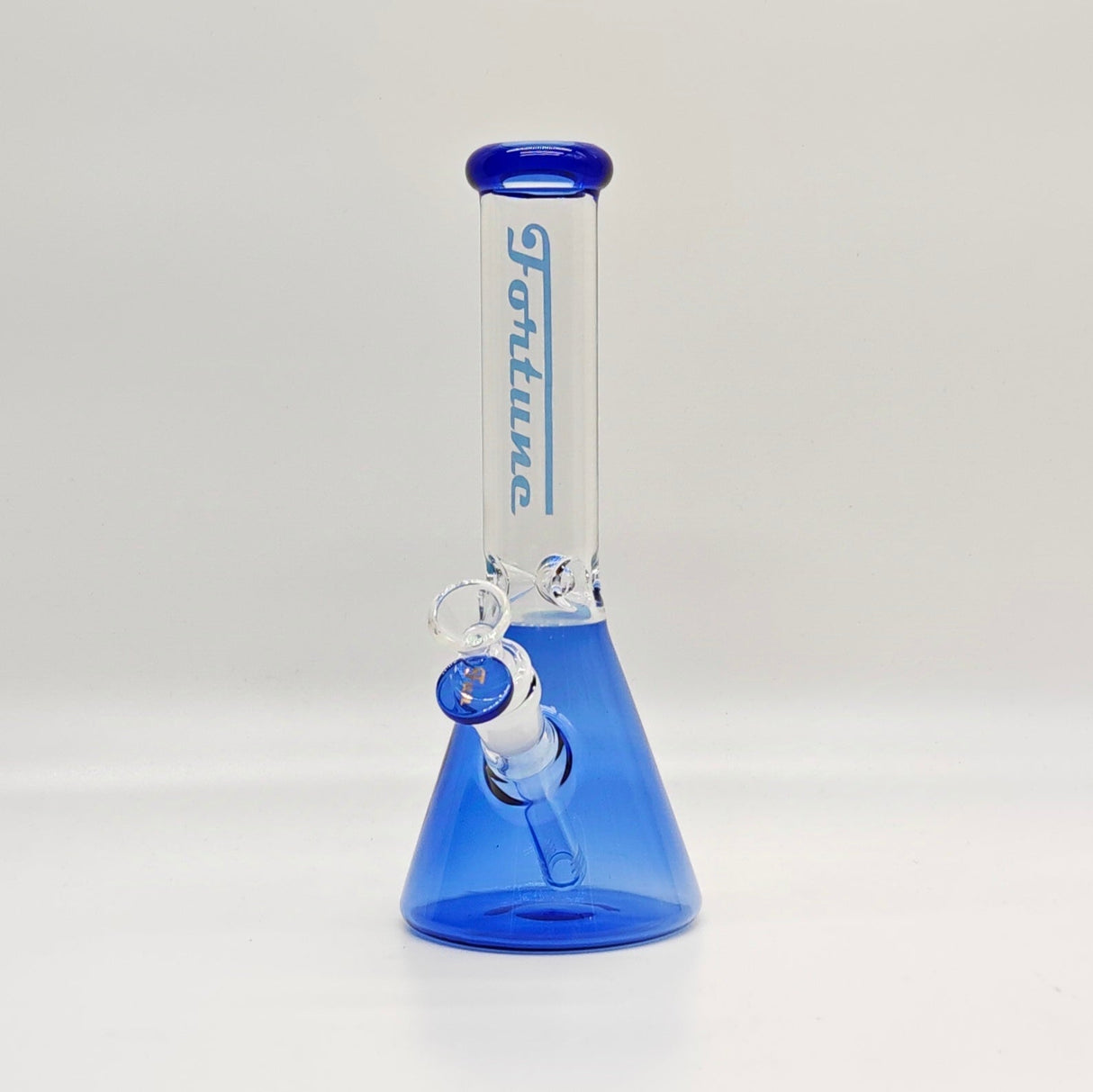 Fortune 10" Colour Accent 4mm Ice Catcher Beaker Bong