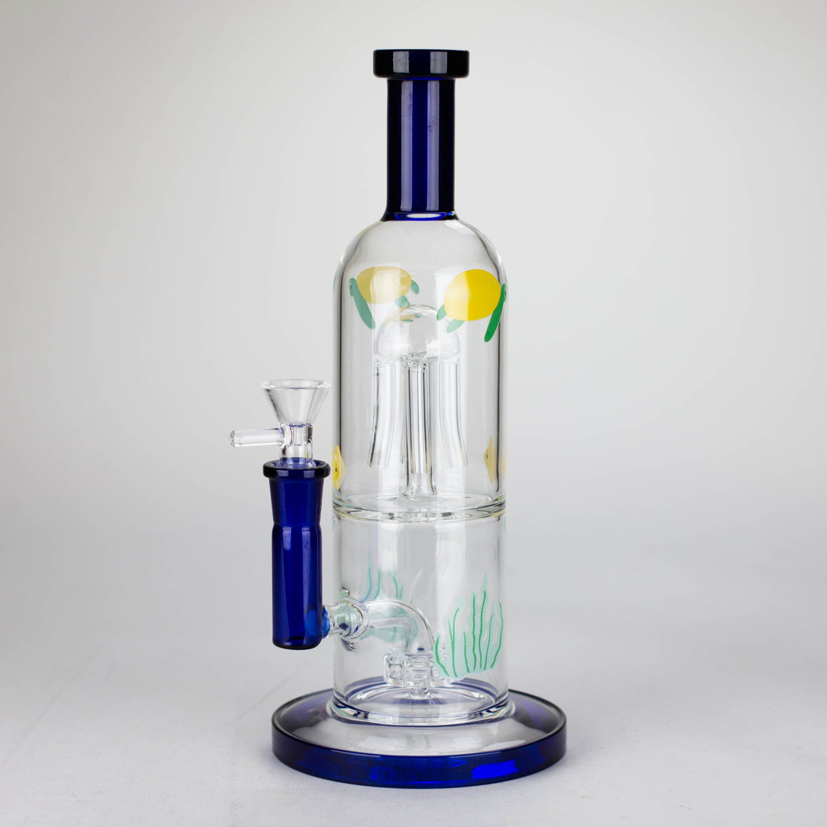 JJ Distribution Glass Bong 10.5" Tropical Ocean Glass Bong 10.5" Tropical Ocean Glass Bong | Canada