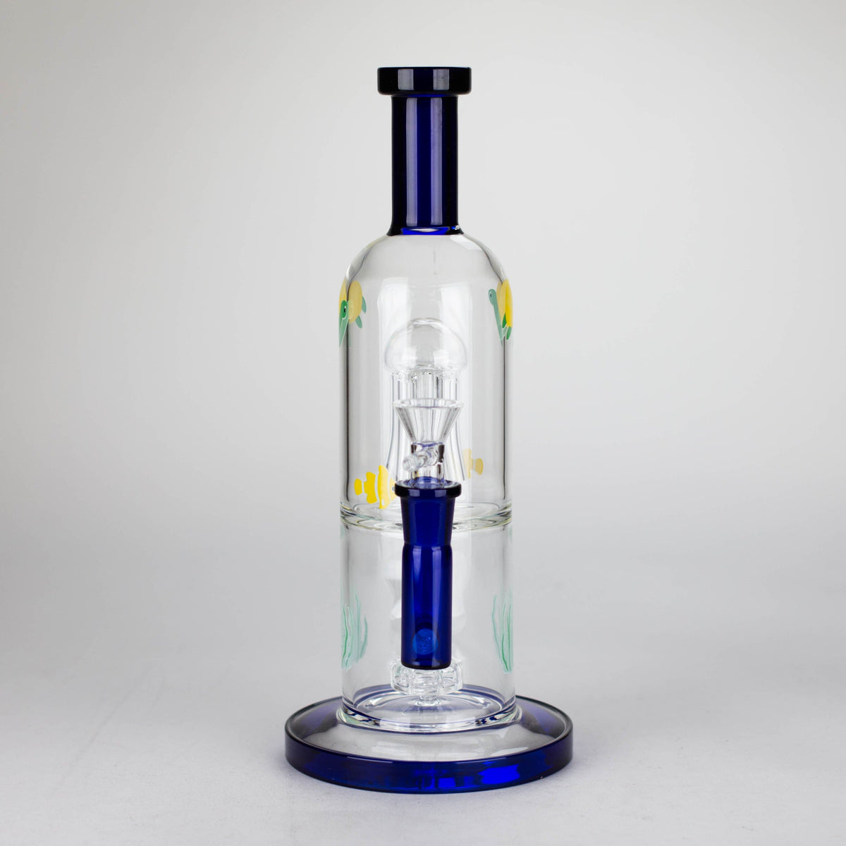 JJ Distribution Glass Bong 10.5" Tropical Ocean Glass Bong 10.5" Tropical Ocean Glass Bong | Canada