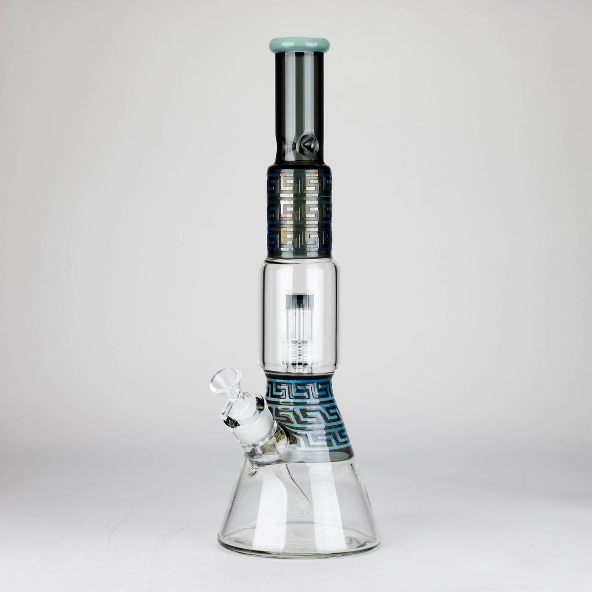 JJ Distribution Glass Bong 17" Maze Glass Bong 17" Maze Glass Bong