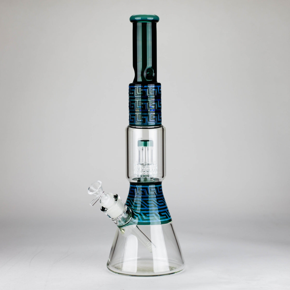 JJ Distribution Glass Bong 17" Maze Glass Bong 17" Maze Glass Bong