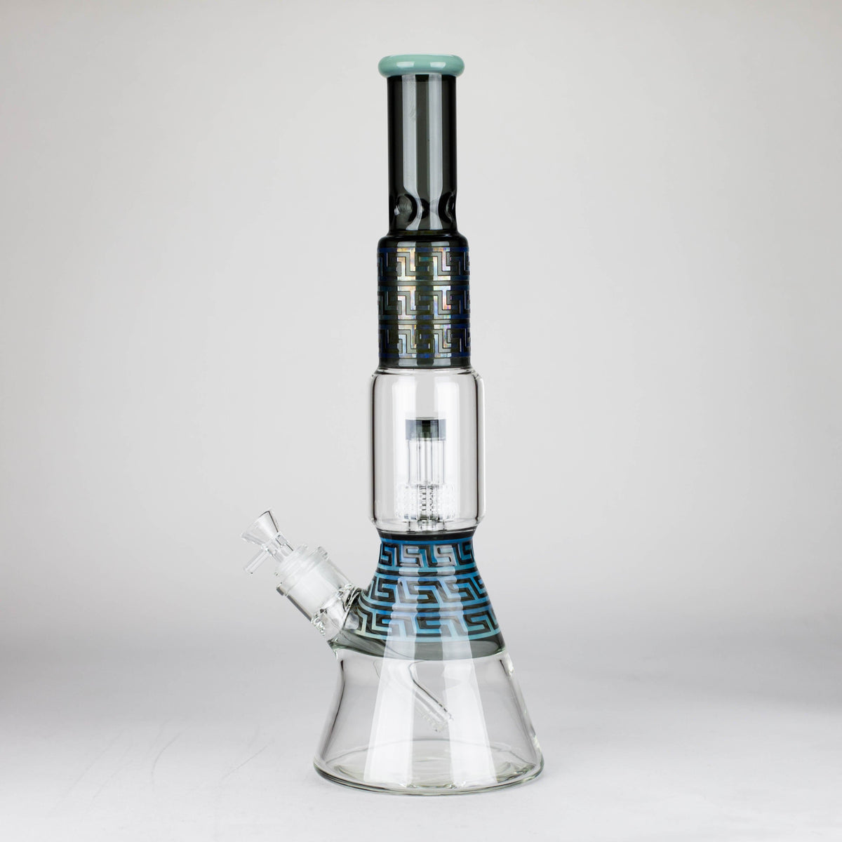 JJ Distribution Glass Bong 17" Maze Glass Bong 17" Maze Glass Bong