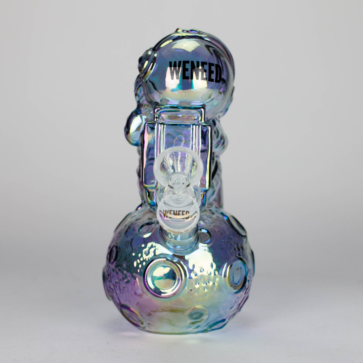 WENEED 6.75" Planetary Orb Glass Water Pipe