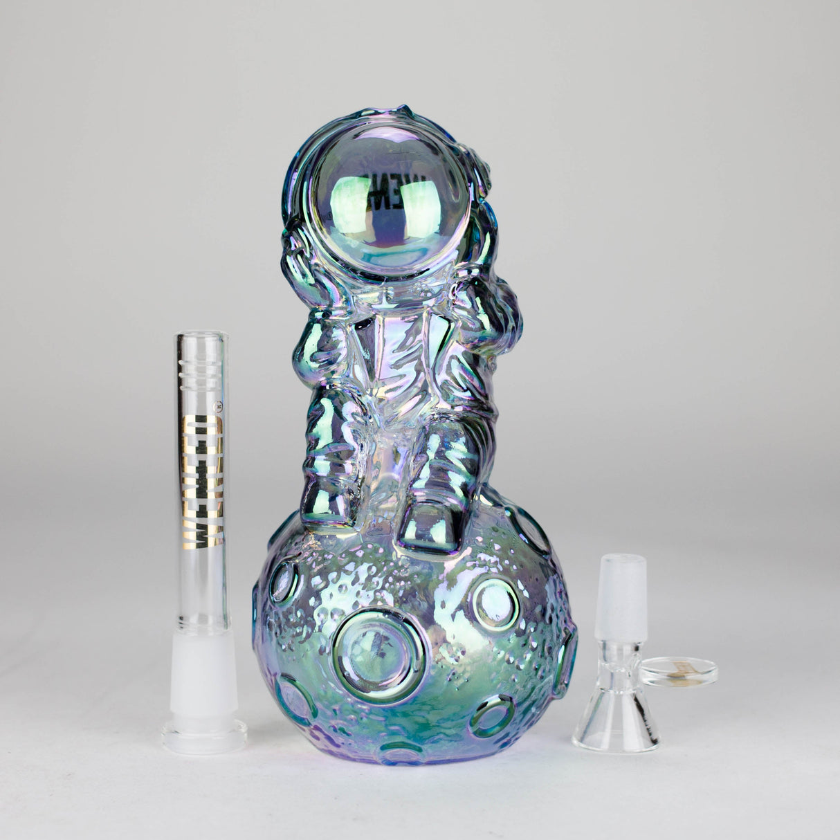 WENEED 6.75" Planetary Orb Glass Water Pipe