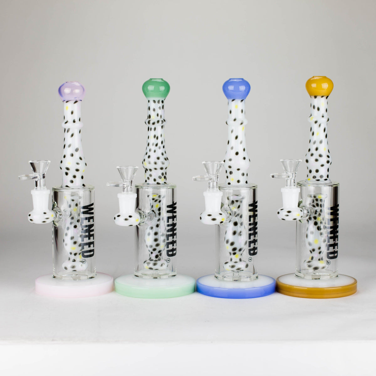 WENEED® Glass Bong WENEED Spotted Stem 10" Stemless Glass Bong WENEED 10" Spotted Stem Bong | Canada