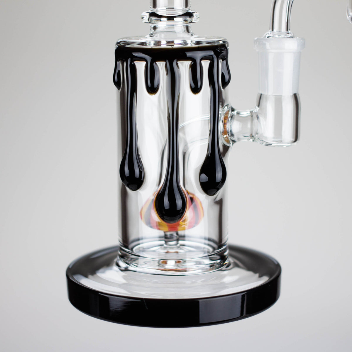 WENEED® Glass Rig WENEED Pumpkin Flow 7" Quartz Banger Rig WENEED 7" Pumpkin Flow Stemless Dab Rig