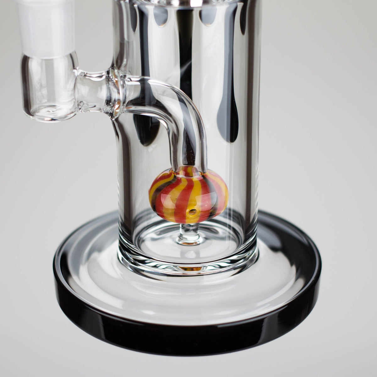 WENEED® Glass Rig WENEED Pumpkin Flow 7" Quartz Banger Rig WENEED 7" Pumpkin Flow Stemless Dab Rig