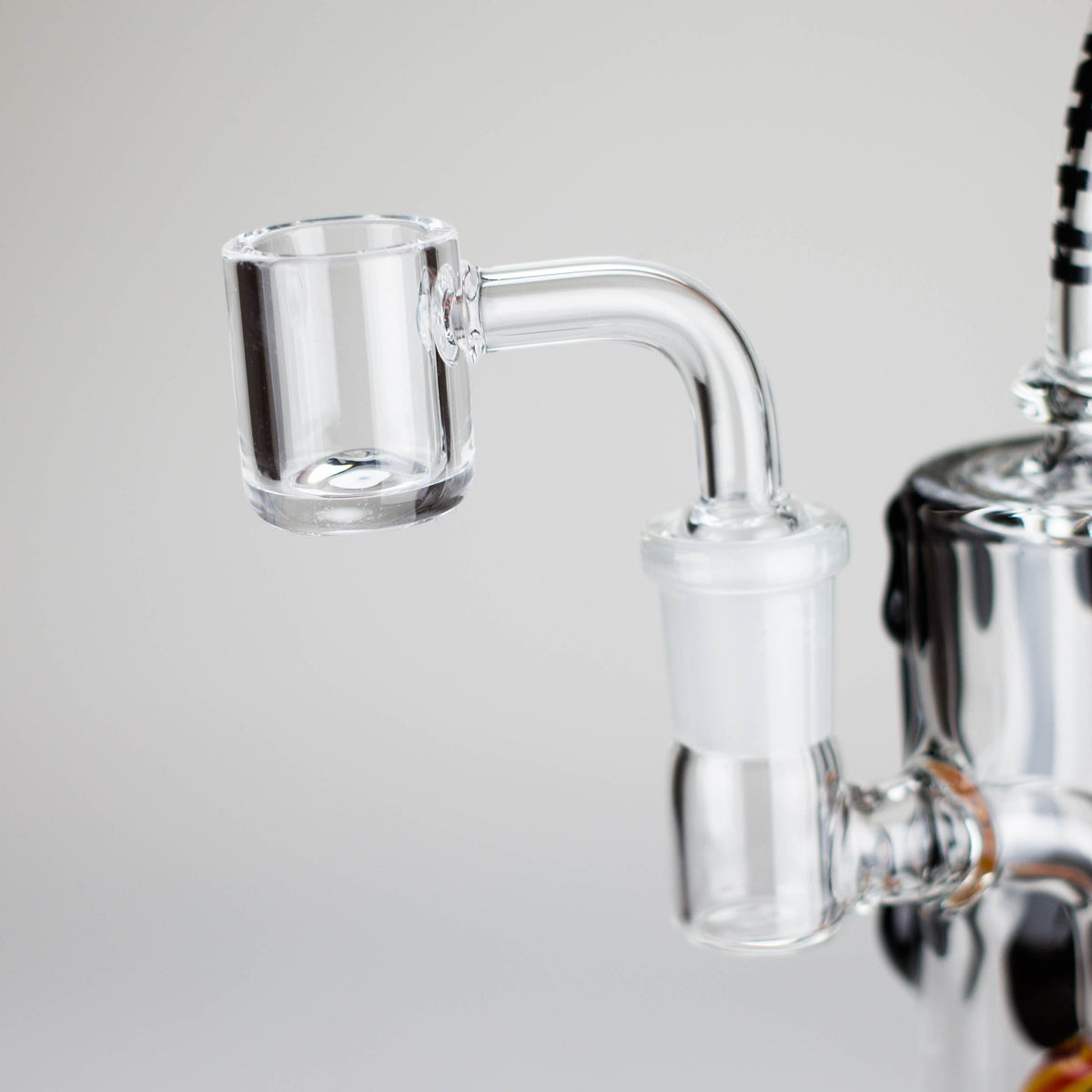 WENEED® Glass Rig WENEED Pumpkin Flow 7" Quartz Banger Rig WENEED 7" Pumpkin Flow Stemless Dab Rig