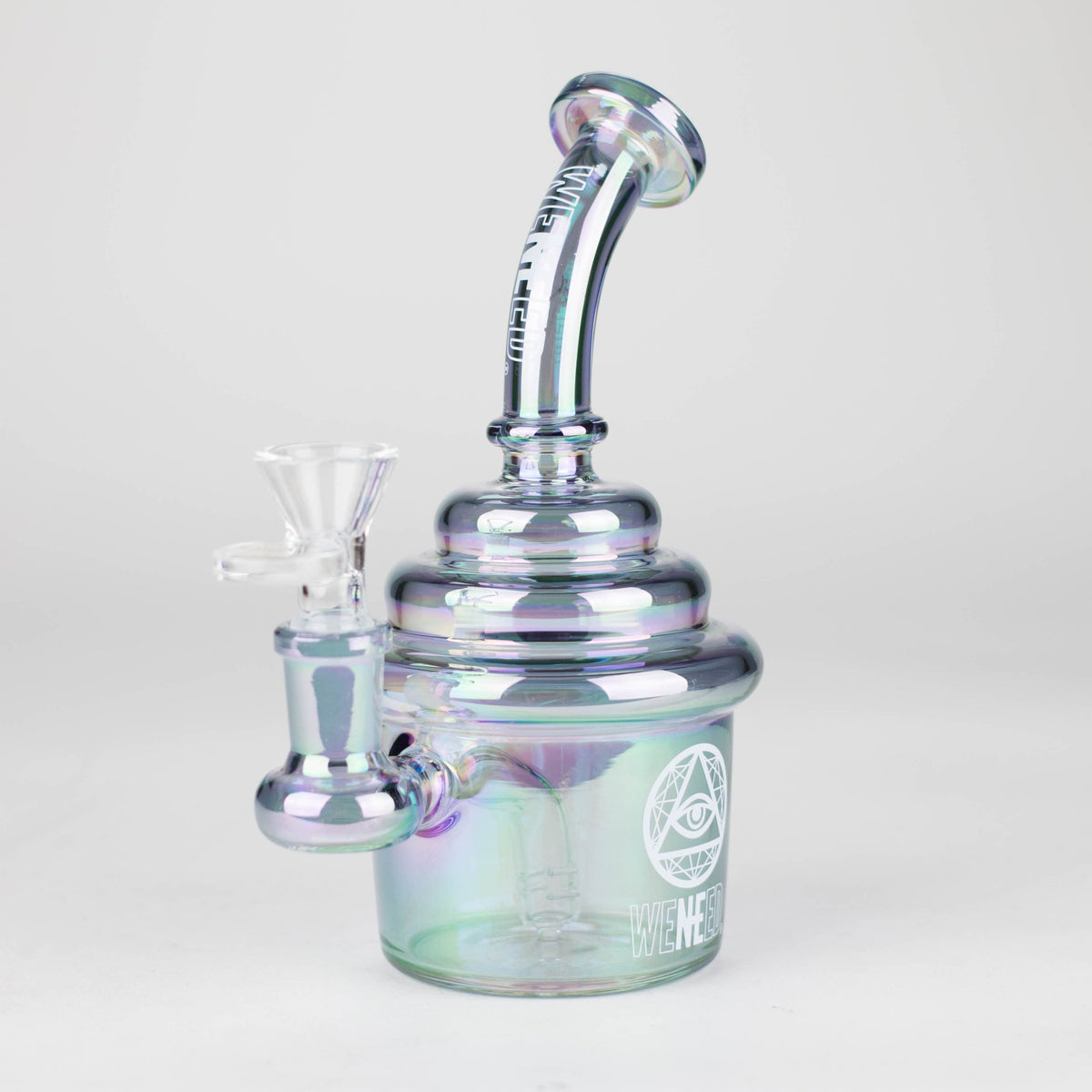 WENEED® Glass Bong WENEED 6.5" Frosted Dome Perc Glass Bong WENEED Frosted Dome Perc Bong | Canada
