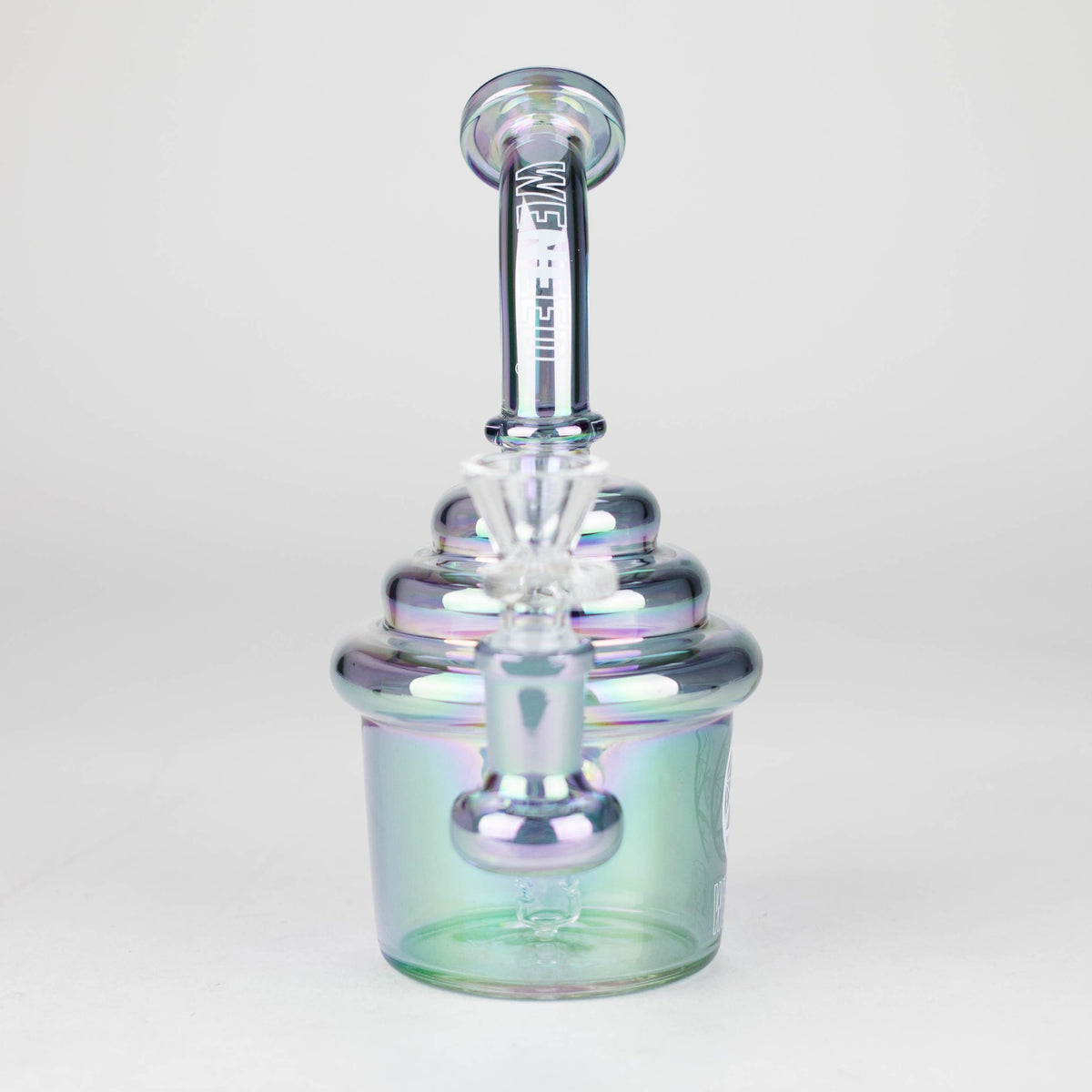 WENEED® Glass Bong WENEED 6.5" Frosted Dome Perc Glass Bong WENEED Frosted Dome Perc Bong | Canada