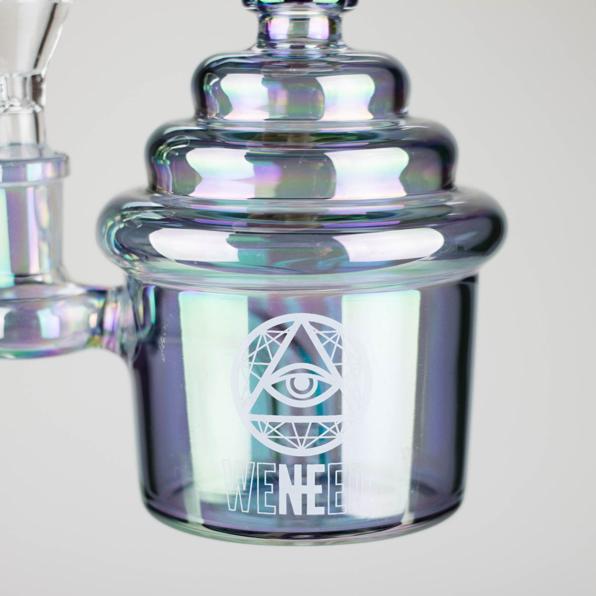 WENEED® Glass Bong WENEED 6.5" Frosted Dome Perc Glass Bong WENEED Frosted Dome Perc Bong | Canada