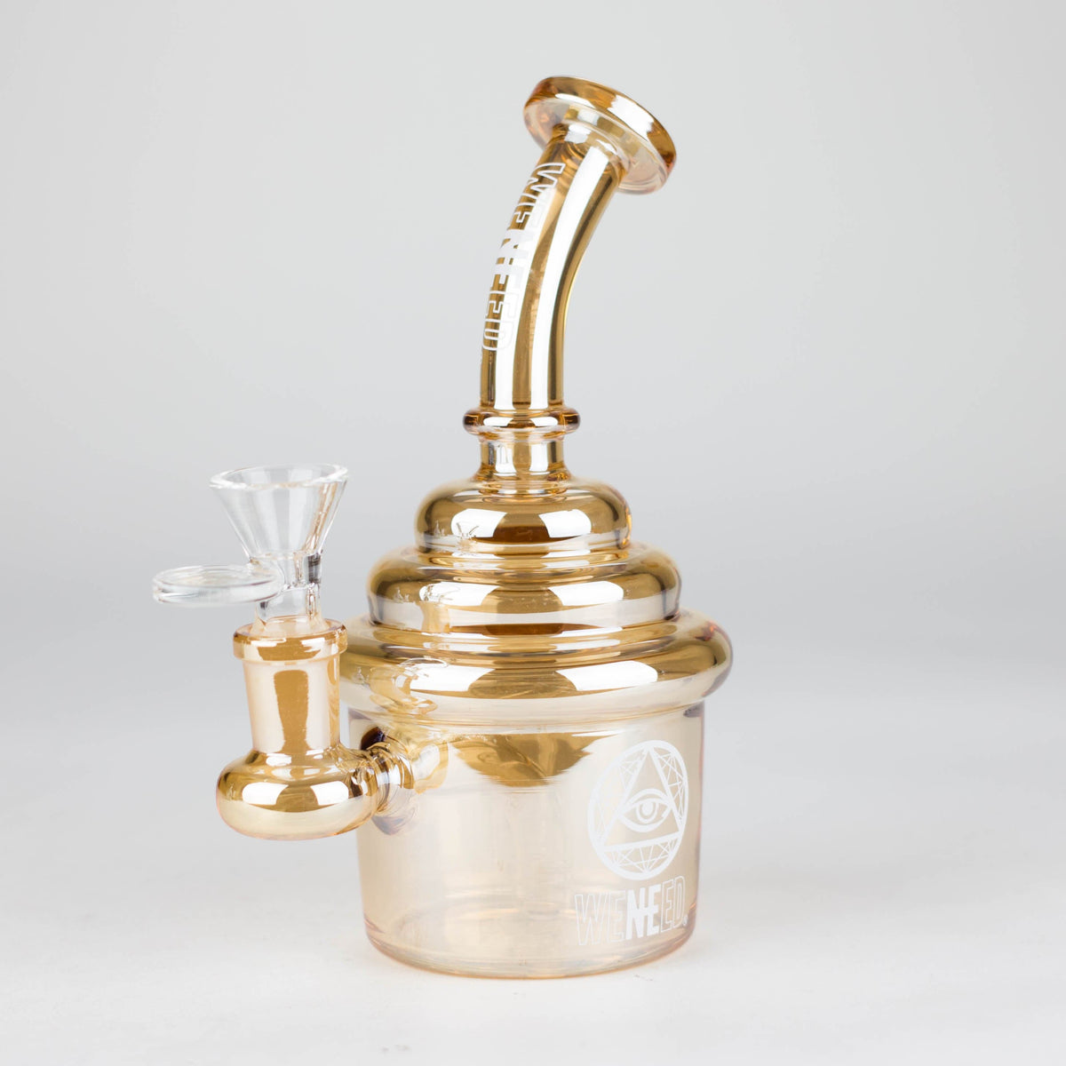 WENEED® Glass Bong WENEED 6.5" Frosted Dome Perc Glass Bong WENEED Frosted Dome Perc Bong | Canada