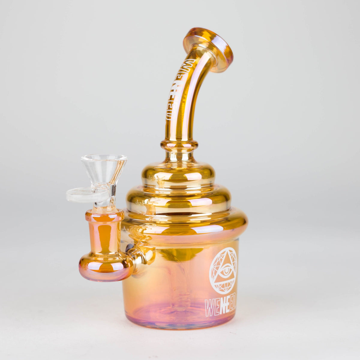WENEED® Glass Bong WENEED 6.5" Frosted Dome Perc Glass Bong WENEED Frosted Dome Perc Bong | Canada